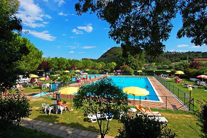Camping La Rocca - 4 star campground in Manerba del Garda, Lake Garda, Italy