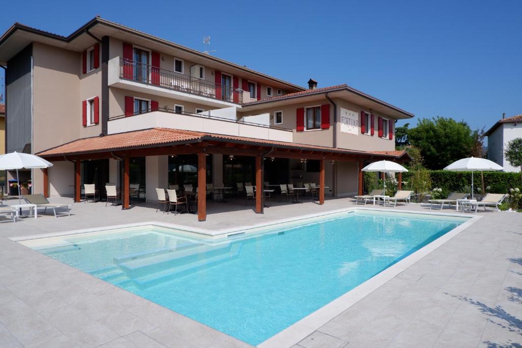 Hotel B&B Fortuna - 3 star hotels in Costermano sul Garda, Lake Garda, Italy